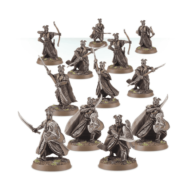 MIRKWOOD ARMOURED ELVES WARBAND MIRKWOOD ARMOURED ELVES WARBAND