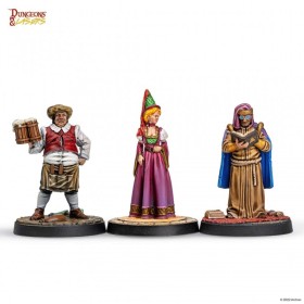 Dungeon & Lasers - Townsfolk Miniature Pack