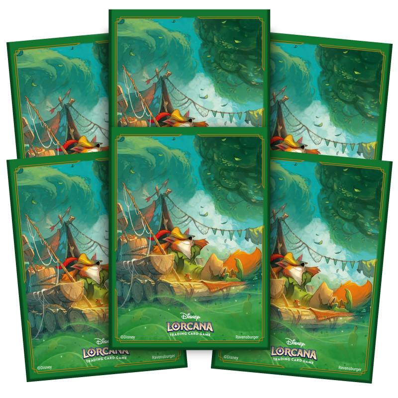 Chapitre 3 FR Sleeves Robin des bois Lorcana Chapitre 3 FR Sleeves Robin des bois Lorcana