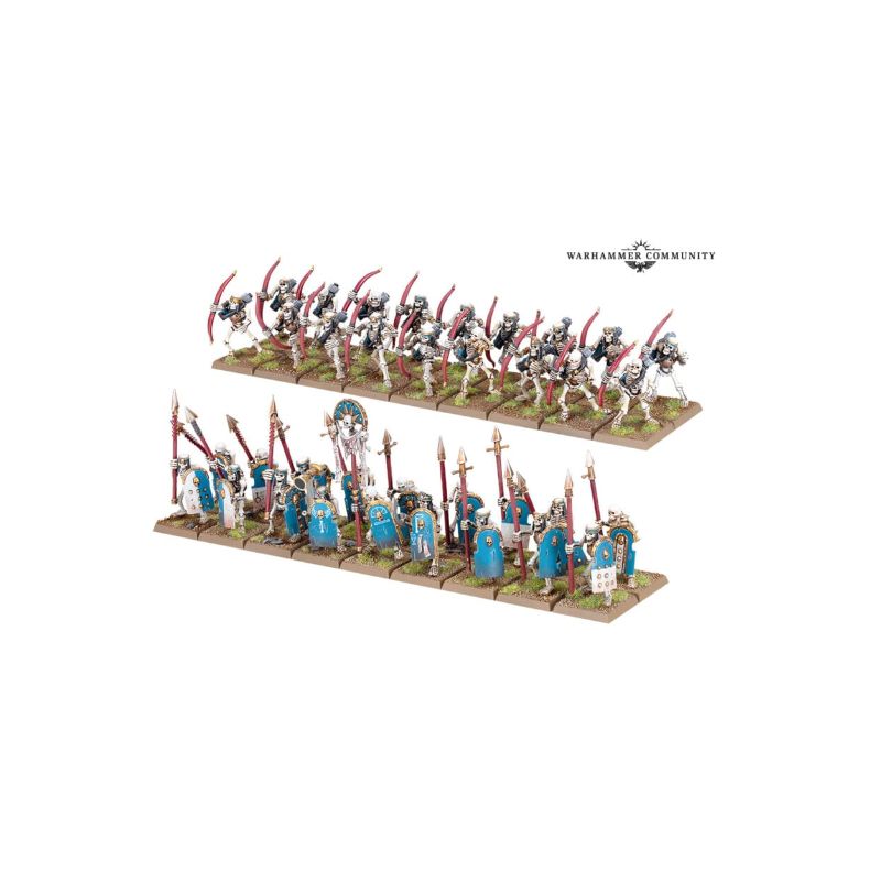 TOMB KINGS OF KHEMRI: SKELETON WARRIORS TOMB KINGS OF KHEMRI: SKELETON WARRIORS