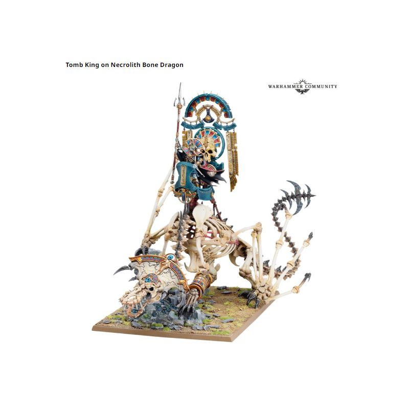TKK: TOMB KING ON NECROLITH BONE DRAGON TKK: TOMB KING ON NECROLITH BONE DRAGON