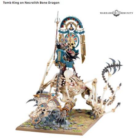 TKK: TOMB KING ON NECROLITH BONE DRAGON