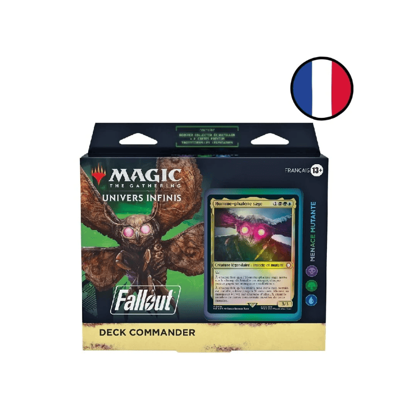 Deck Commander Univers Infinis : Fallout Menace Mutante - Magic FR Deck Commander Univers Infinis : Fallout Menace Mutante - Magic FR