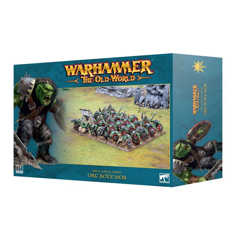 ORC & GOBLIN TRIBES: ORC BOYZ MOB ORC & GOBLIN TRIBES: ORC BOYZ MOB