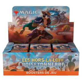 BOITE 36 BOOSTERS DE JEU LES HORS-LA-LOI DE CROISETONNERRE - FRANCAIS