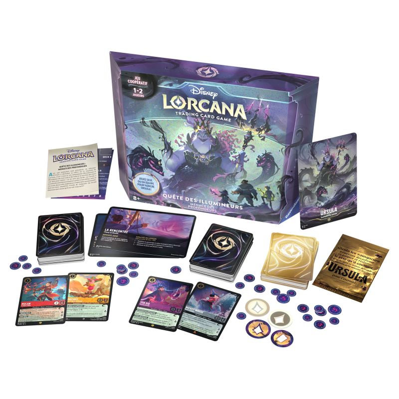 Coffret Quête des illumineurs Menace des profondeurs Coffret Quête des illumineurs Menace des profondeurs