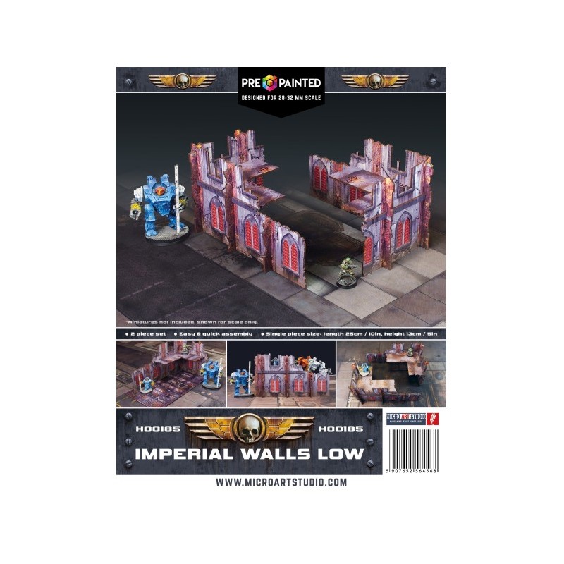 PRE PAINTED_IMPERIAL WALLS LOW PRE PAINTED_IMPERIAL WALLS LOW