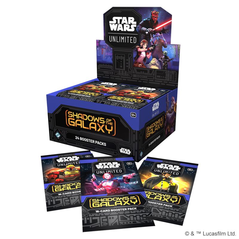 SW Unlimited : Display (Anglais) Ombres de la Galaxie (24 boosters) SW Unlimited : Display (Anglais) Ombres de la Galaxie (24 boosters)