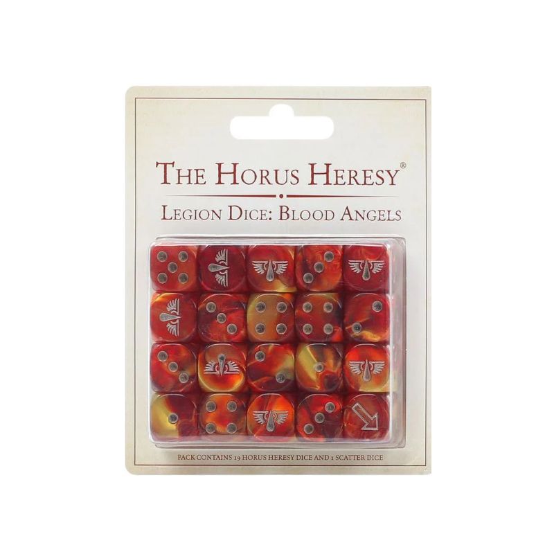 Dés HORUS HERESY: Dés BLOOD ANGELS LEGION DICE Dés HORUS HERESY: Dés BLOOD ANGELS LEGION DICE