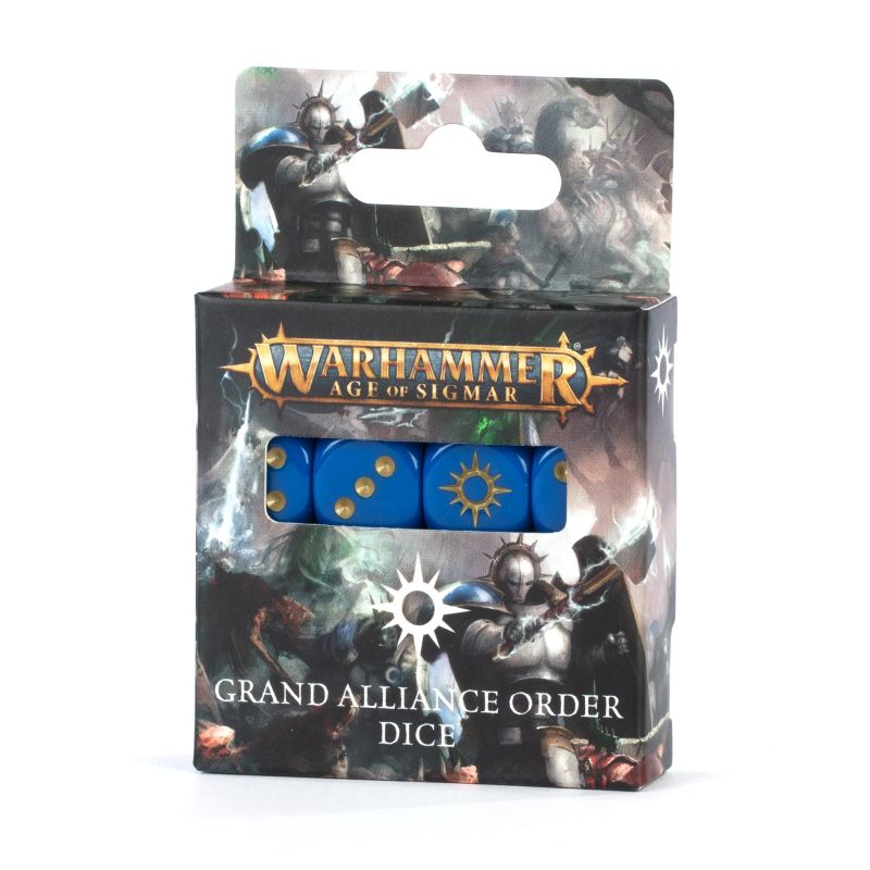 AGE OF SIGMAR: GRAND ALLIANCE ORDER DICE AGE OF SIGMAR: GRAND ALLIANCE ORDER DICE