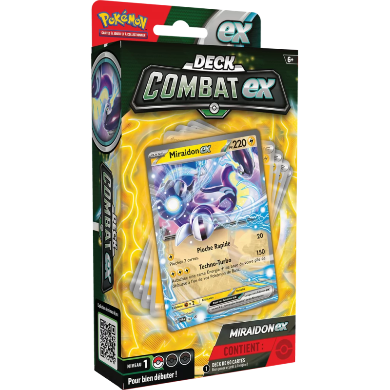 Deck de combat EX Miraidon EX
