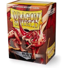 SLLEVE DRAGON SHIELD RUBY...