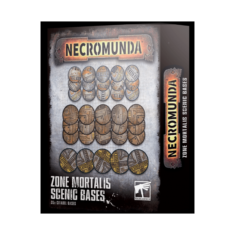 NECROMUNDA ZONE MORTALIS Zone Mortalis Set de Socles NECROMUNDA ZONE MORTALIS Zone Mortalis Set de Socles
