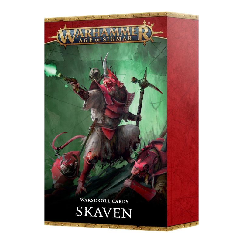 WARSCROLL CARDS: SKAVEN (ENG) WARSCROLL CARDS: SKAVEN (ENG)