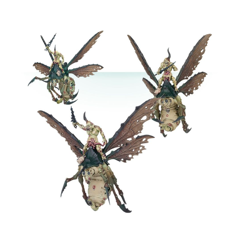 DAEMONS OF NURGLE PLAGUE DRONES DAEMONS OF NURGLE PLAGUE DRONES