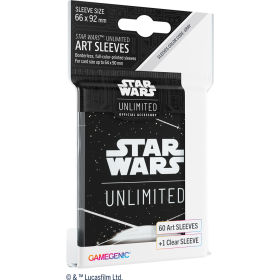 CARD BACK WHITE ART SLEEVES