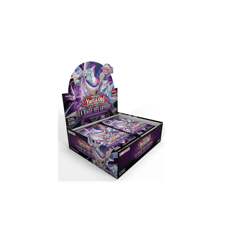 LA RAGE DES ABYSSES DISPLAY 24 BOOSTERS FR YU-GI-OH! LA RAGE DES ABYSSES DISPLAY 24 BOOSTERS FR YU-GI-OH!