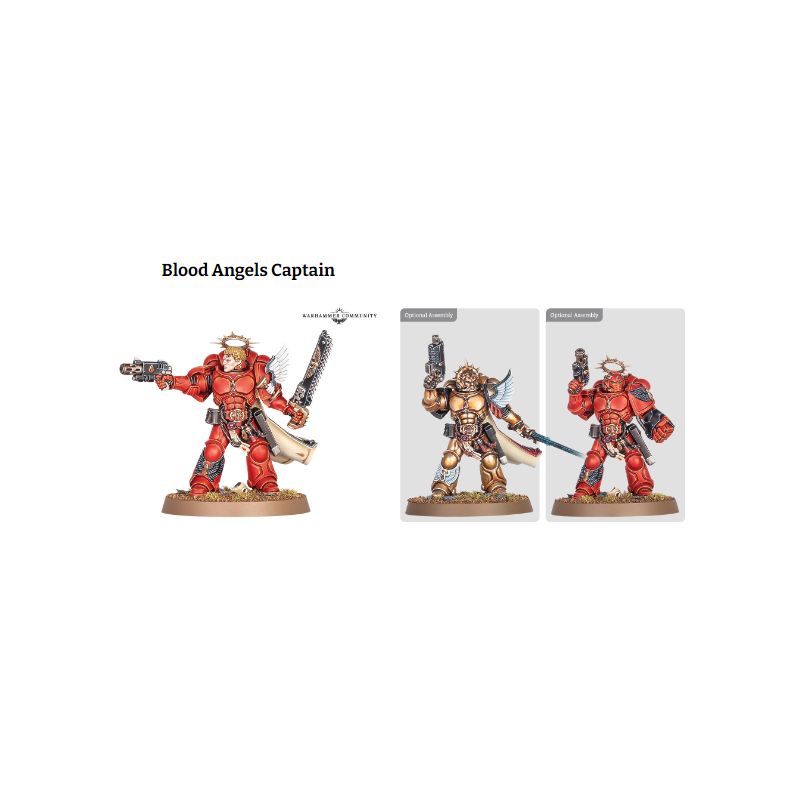 BLOOD ANGELS: CAPITAINE BLOOD ANGELS: CAPITAINE