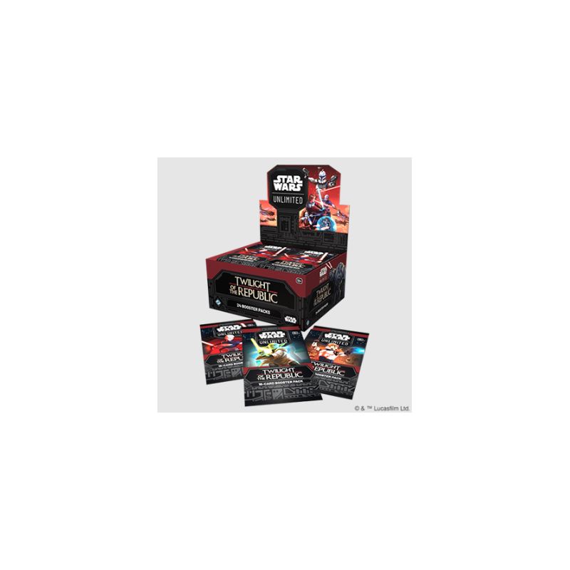 DISPLAY SW VO (ANGLAIS) CREPUSCULE DE LA REPUBLIQUE 24 BOOSTERS DISPLAY SW VO (ANGLAIS) CREPUSCULE DE LA REPUBLIQUE 24 BOOSTERS