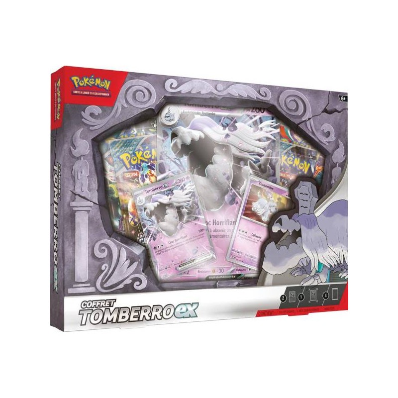 COFFRET POKEMON TOMBERRO EX COFFRET POKEMON TOMBERRO EX