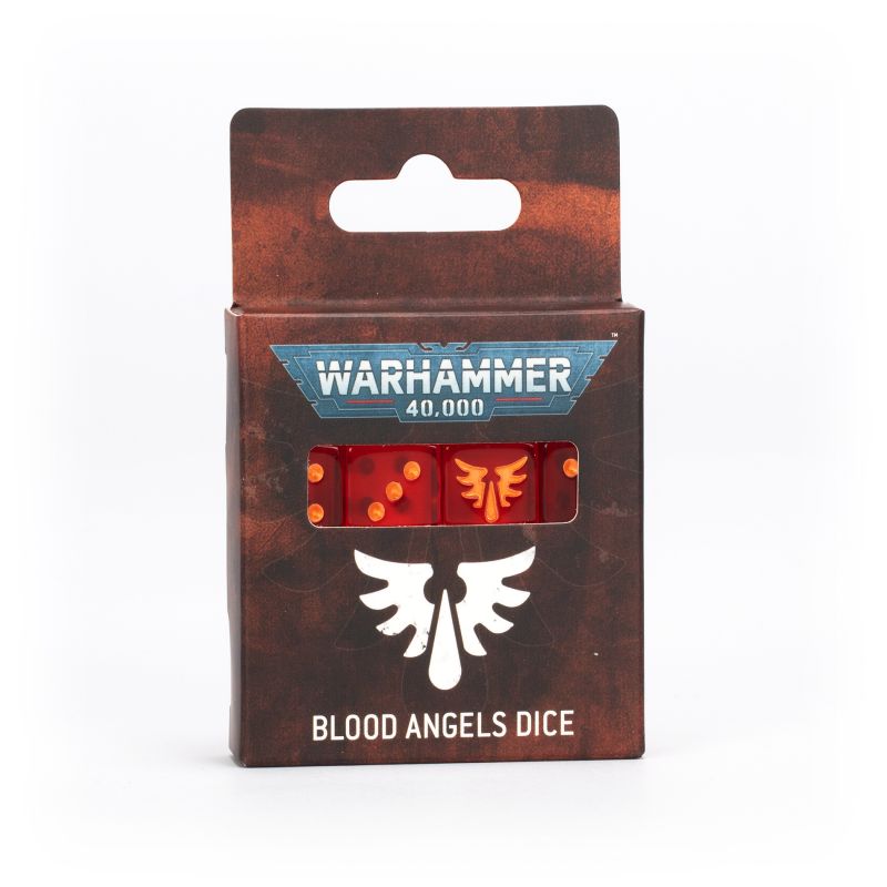 WARHAMMER 40000: BLOOD ANGELS DICE WARHAMMER 40000: BLOOD ANGELS DICE