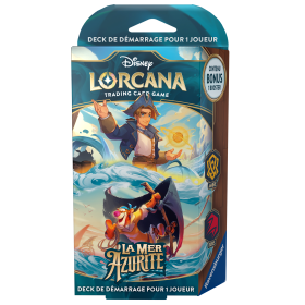 STARTER DECK JAUNE ROUGE SET 6 LA MER AZURITE VF