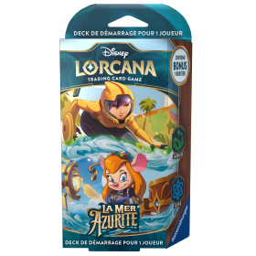STARTER DECK VERT BLEU SET 6 LA MER AZURITE VF