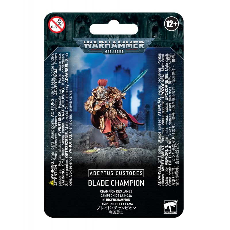 ADEPTUS CUSTODES: Champion des lames