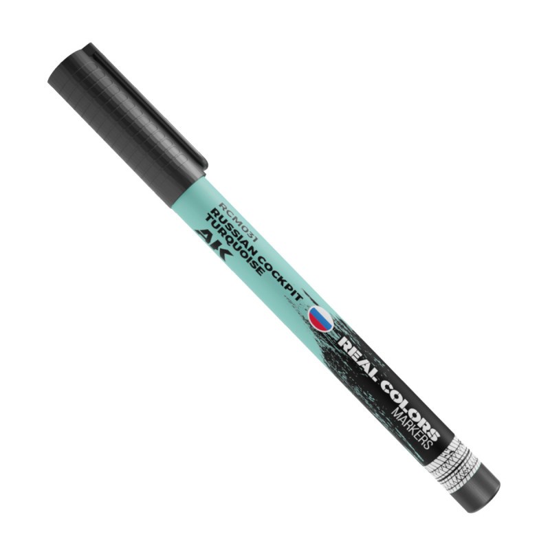 MARKERS AK RUSSIAN COCKPIT TURQUOISE MARKERS AK RUSSIAN COCKPIT TURQUOISE