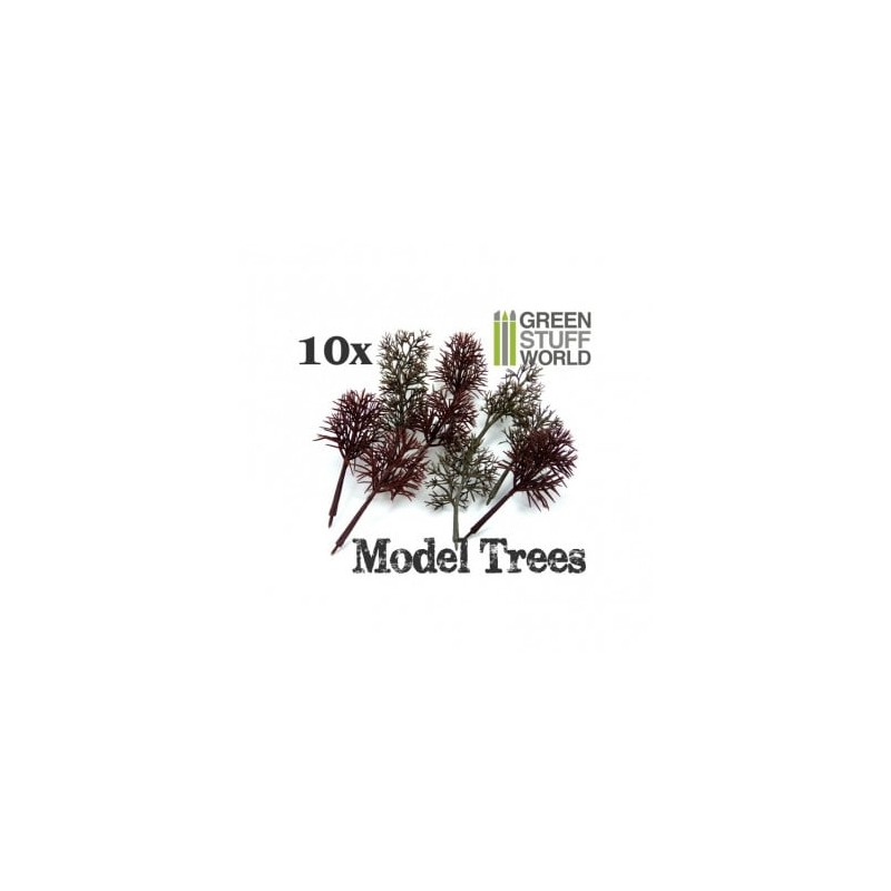 10x Arbres Modelisme Flexibles 10x Arbres Modelisme Flexibles