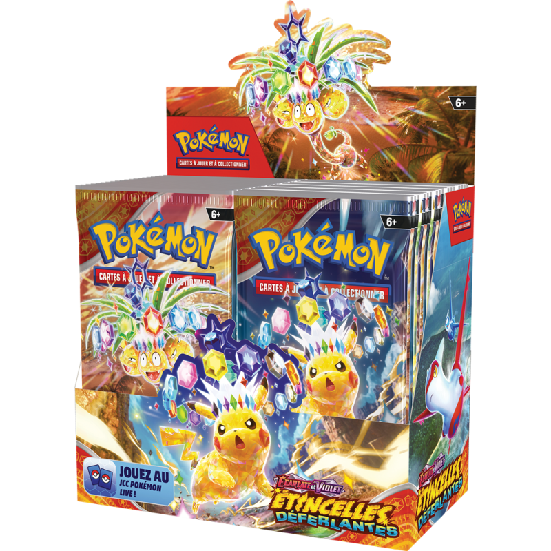 Display Etincelles Deferlantes POKEMON 36 boosters Display Etincelles Deferlantes POKEMON 36 boosters