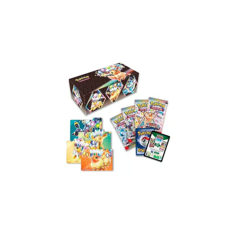 Pokémon JCC - Écarlate et Violet - Boîte surprise EV 8.5 Évolutions Prismatiques - FR Pokémon JCC - Écarlate et Violet - Boîte surprise EV 8.5 Évolutions Prismatiques - FR