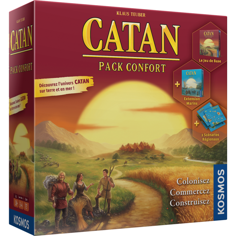 CATAN : PACK CONFORT