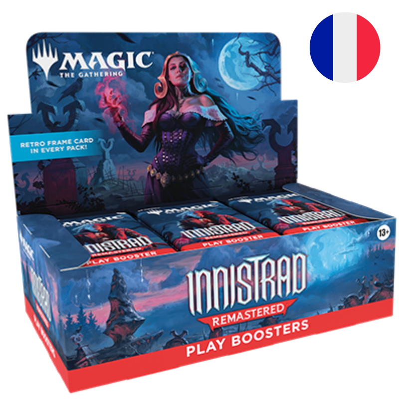 BOITE DE 36 BOOSTERS DE JEU INNISTRAD REMASTERED - MAGIC FR BOITE DE 36 BOOSTERS DE JEU INNISTRAD REMASTERED - MAGIC FR