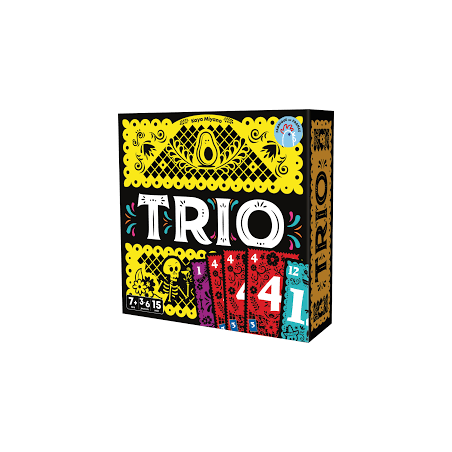 Boîte du jeu de société Trio - Cocktail Games
