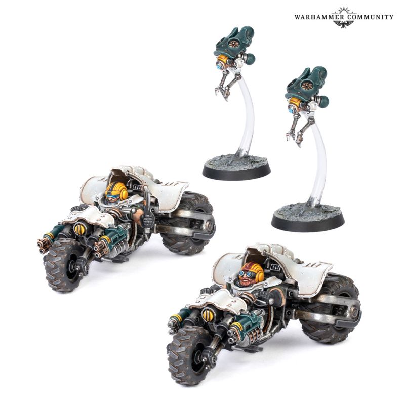 NECROMUNDA: IRONHEAD SQUAT SVENOTAR SCOUT TRIKES NECROMUNDA: IRONHEAD SQUAT SVENOTAR SCOUT TRIKES
