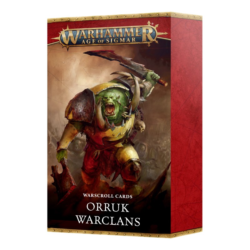 WARSCROLL CARDS: ORRUK WARCLANS (EN) WARSCROLL CARDS: ORRUK WARCLANS (EN)