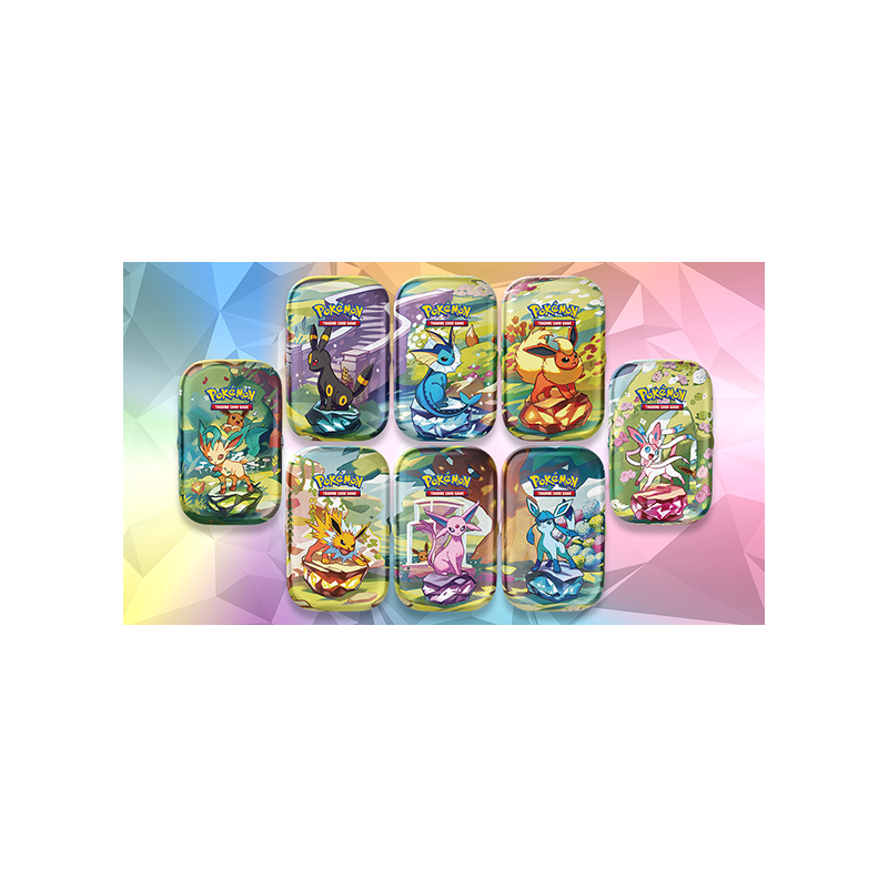 Pokémon JCC - Écarlate et Violet - Mini-boîte EV 8.5 Évolutions Prismatiques (1x mini-boîte aléatoire) - FR Pokémon JCC - Écarlate et Violet - Mini-boîte EV 8.5 Évolutions Prismatiques (1x mini-boîte aléatoire) - FR