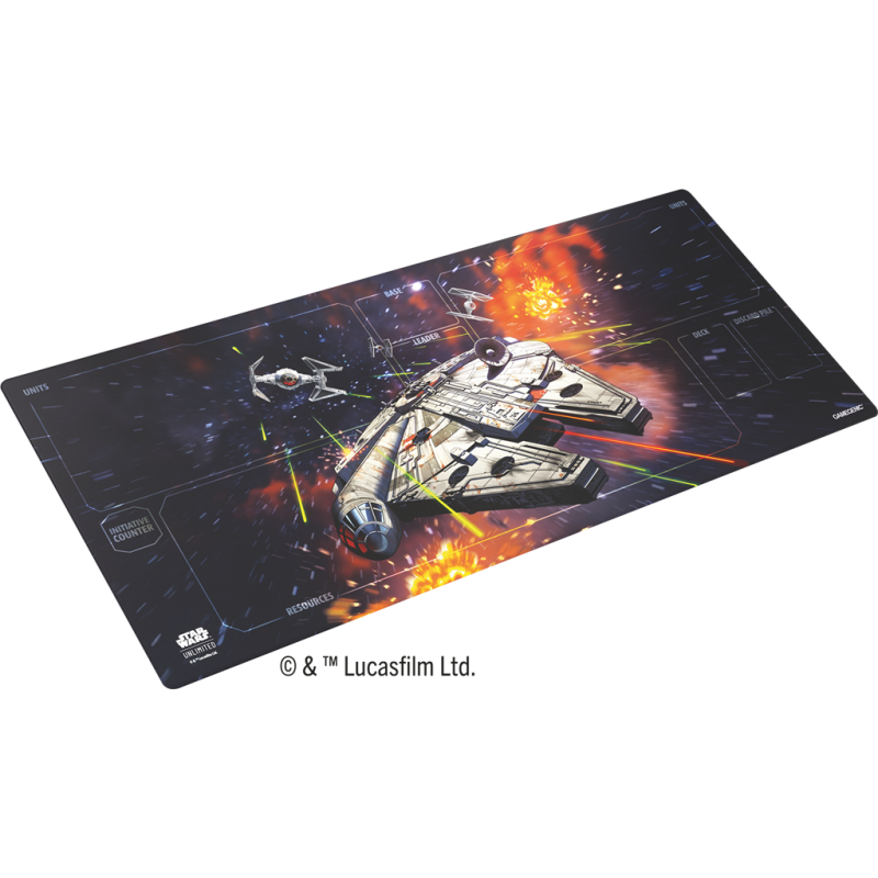 STAR WARS: UNLIMITED XTRA-WIDE GAME MAT - MILLENIUM FALCON ACC. STAR WARS: UNLIMITED XTRA-WIDE GAME MAT - MILLENIUM FALCON ACC.