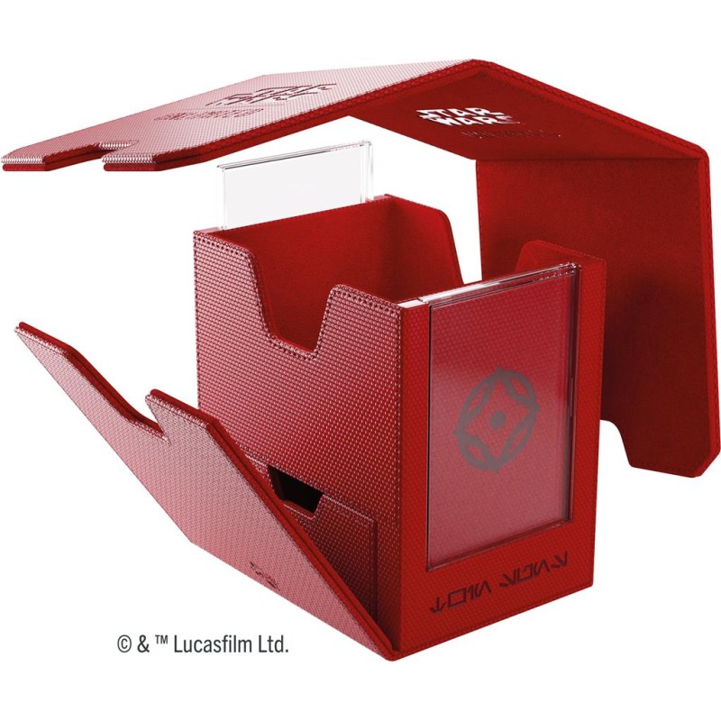 STAR WARS: UNLIMITED TWIN SUNS DECK POD - RED STAR WARS: UNLIMITED TWIN SUNS DECK POD - RED