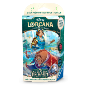 Starter Deck Rouge-Bleu : Belle & La Bête (Disney Lorcana Set 7)