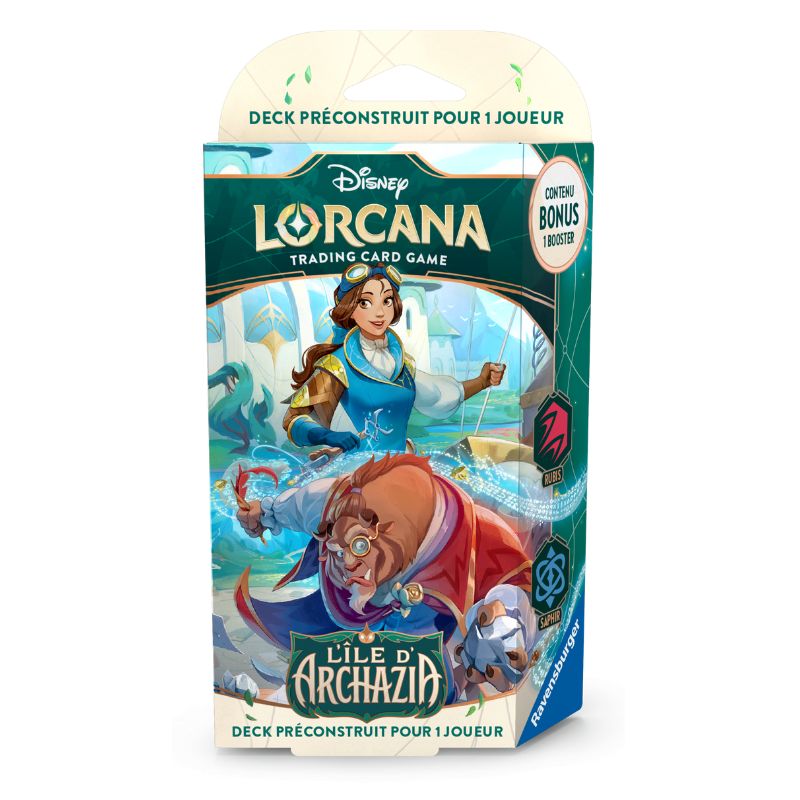 Starter Deck Rouge-Bleu : Belle & La Bête (Disney Lorcana Set 7) Starter Deck Rouge-Bleu : Belle & La Bête (Disney Lorcana Set 7)
