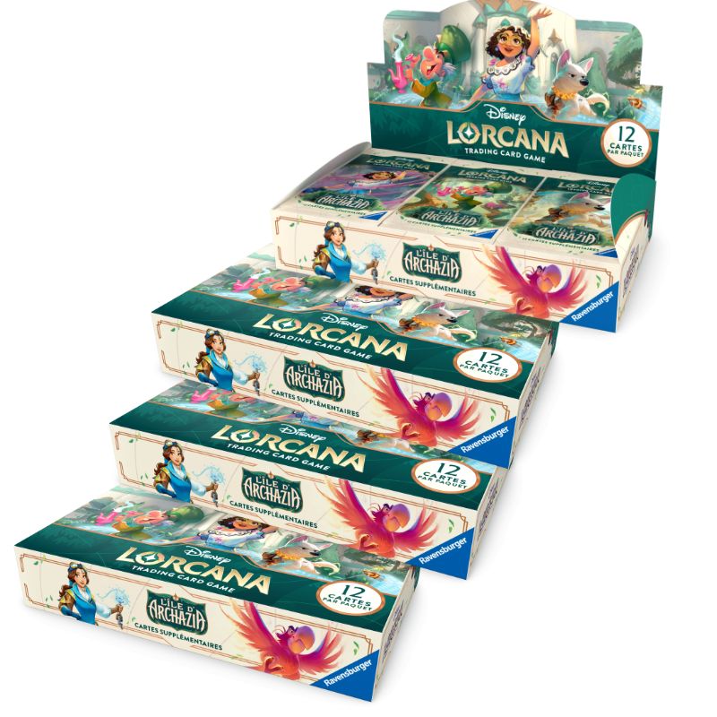 Case de 4 display SET 7 - L’île d’Archazia - LORCANA Case de 4 display SET 7 - L’île d’Archazia - LORCANA