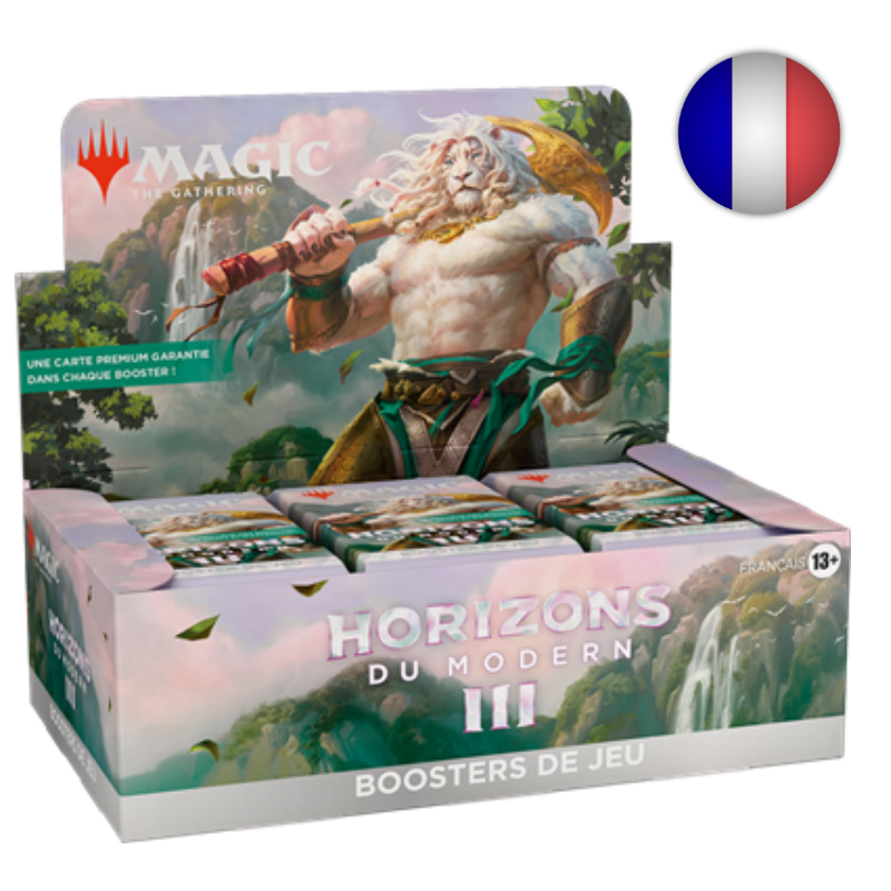 Boîte de 36 Boosters Magic: The Gathering - Horizons du Modern 3 | Rebelforge.fr Boîte de 36 Boosters Magic: The Gathering - Horizons du Modern 3 | Rebelforge.fr
