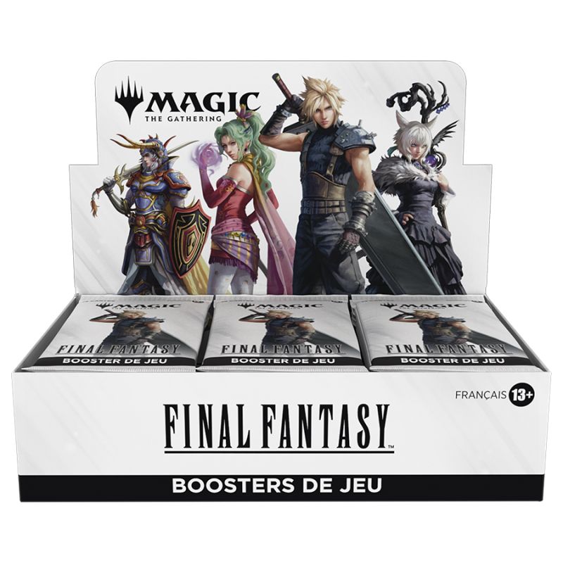 DISPLAY DE BOOSTER DE JEU FINAL FANTASY - MAGIC DISPLAY DE BOOSTER DE JEU FINAL FANTASY - MAGIC