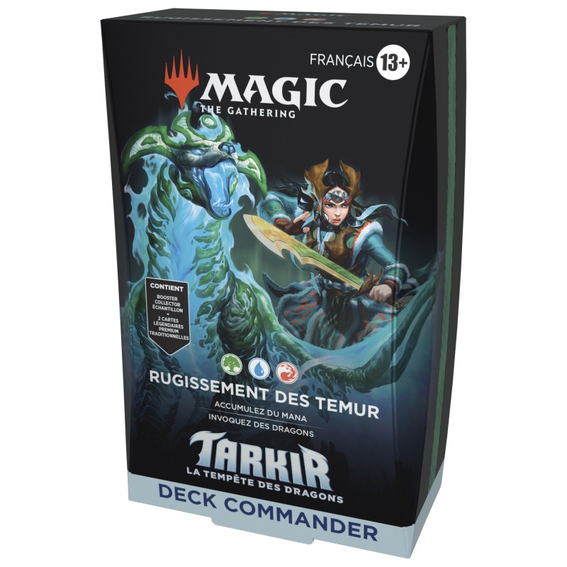 DECK COMMANDER TARKIR : LA TEMPÊTE DES DRAGONS - RUGISSEMENT TEMUR DECK COMMANDER TARKIR : LA TEMPÊTE DES DRAGONS - RUGISSEMENT TEMUR