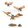 Boîte des Chevaucheurs d'entérodactyles -pour Warhammer Age of Sigmar. Kit plastique 3 figurines à assembler et peindre.