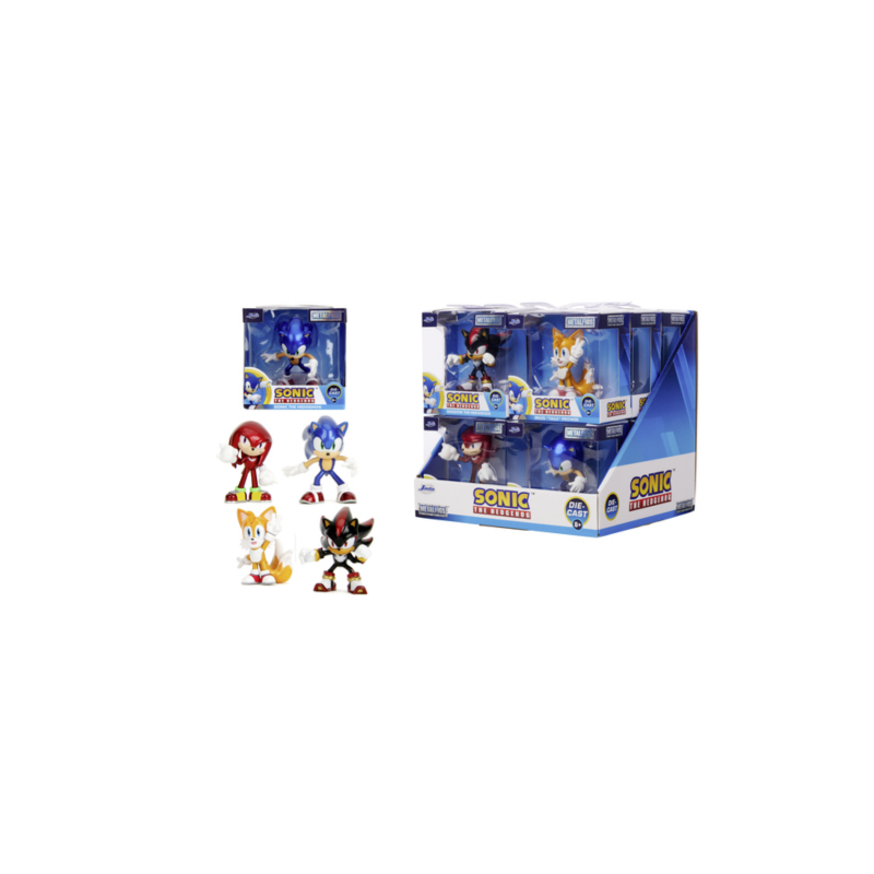 SONIC - Display de Figurines 6cm - 4 Modèles - 12pc SONIC - Display de Figurines 6cm - 4 Modèles - 12pc