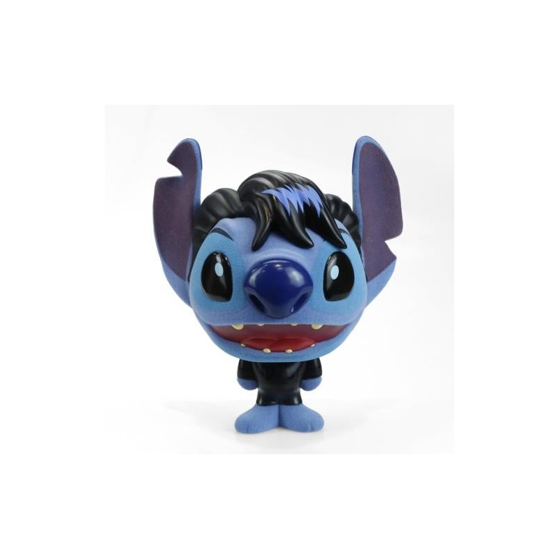 STITCH - Elvis Singer - Figurine Bhunny Flocked Vinyl - 10cm STITCH - Elvis Singer - Figurine Bhunny Flocked Vinyl - 10cm