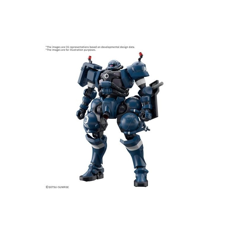 GUNDAM - HG 1/144 Police Zaku - Model Kit GQuuuuuuX Series GUNDAM - HG 1/144 Police Zaku - Model Kit GQuuuuuuX Series